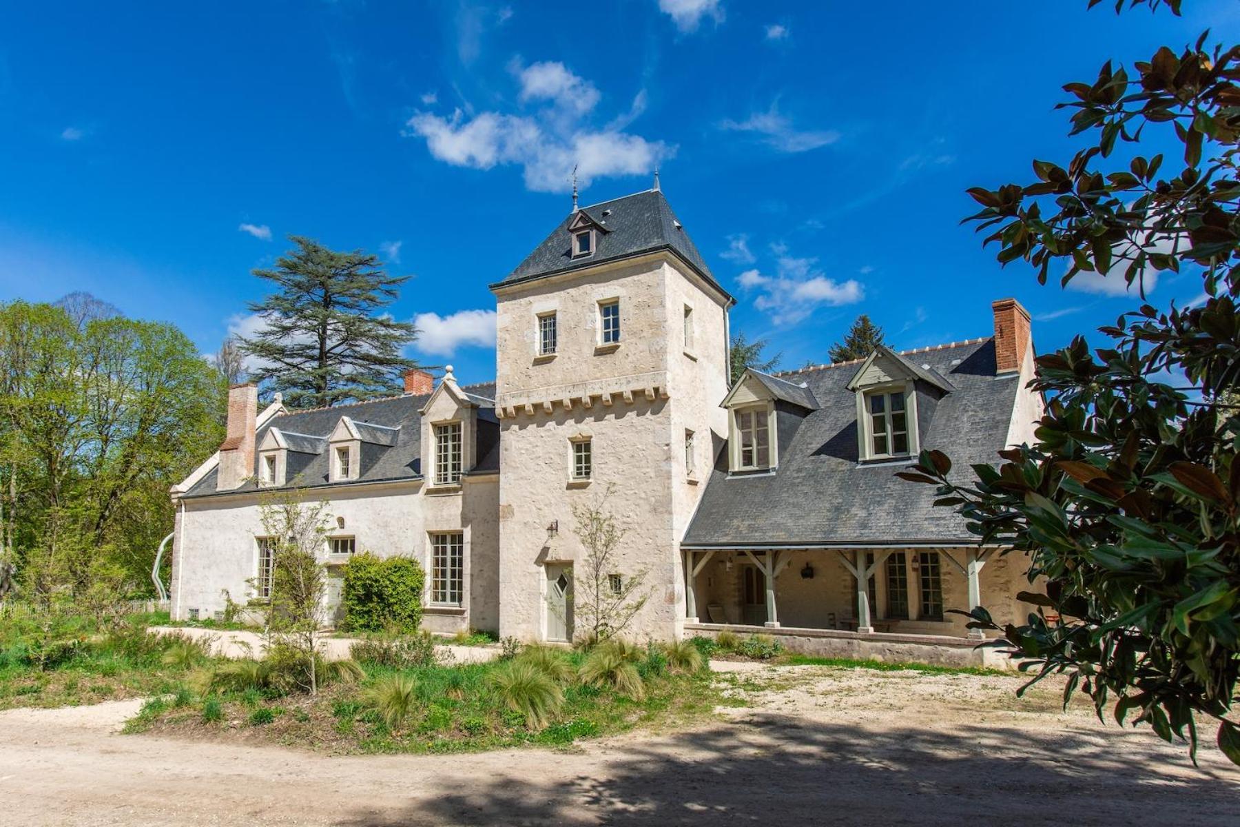 Chateau De Conon Gite Le Chateau Cellettes  Ngoại thất bức ảnh